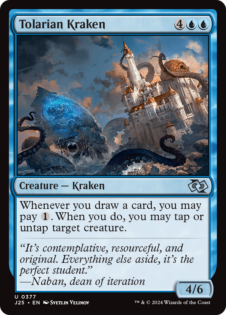 Tolarian Kraken [Foundations Jumpstart] | I Want That Stuff Brandon