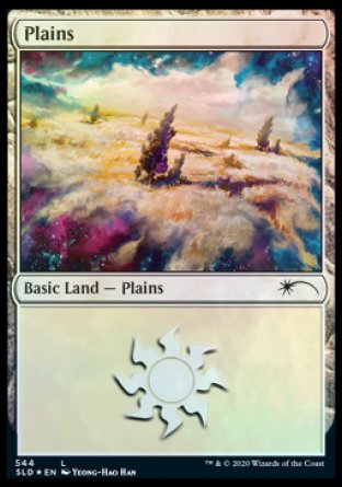 Plains (Enchanted) (544) [Secret Lair Drop Promos] | I Want That Stuff Brandon