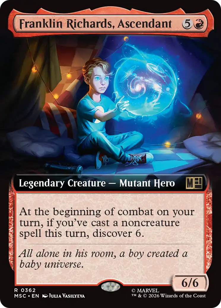Franklin Richards, Ascendant (Extended Art) [Marvel Super Heroes Commander] | I Want That Stuff Brandon