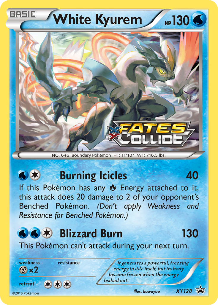 White Kyurem (XY128) [XY: Black Star Promos] | I Want That Stuff Brandon