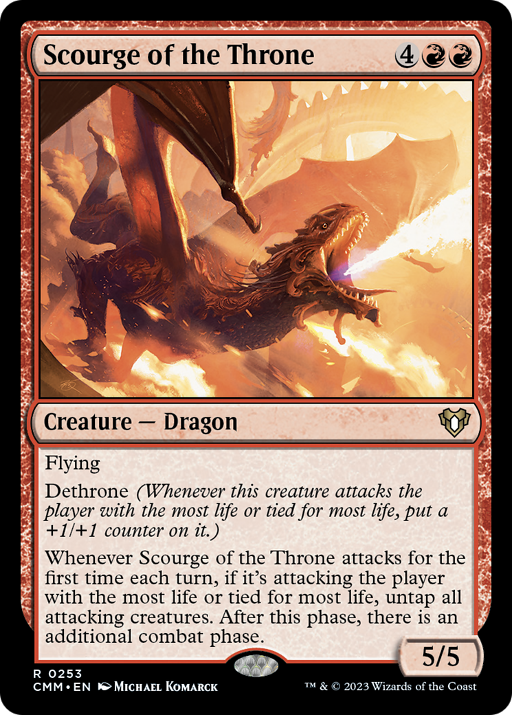 Scourge of the Throne [Commander Masters] | I Want That Stuff Brandon