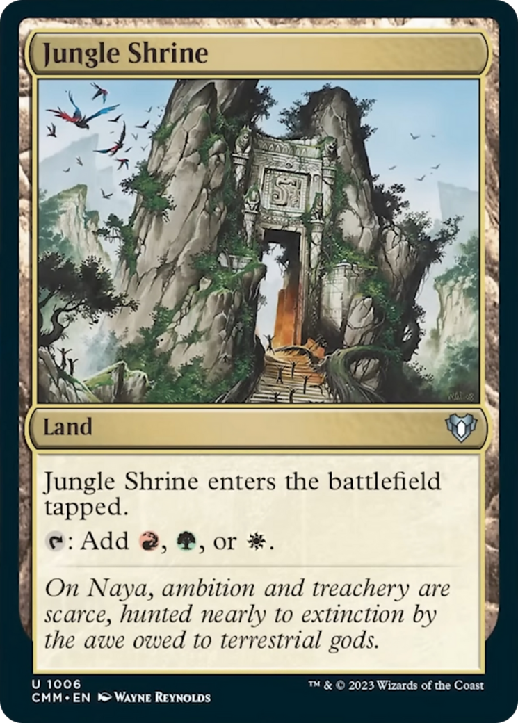 Jungle Shrine [Commander Masters] | I Want That Stuff Brandon