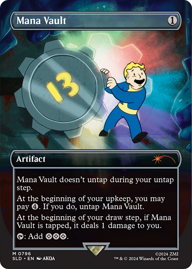 Mana Vault (Rainbow Foil) [Secret Lair Drop Series] | I Want That Stuff Brandon