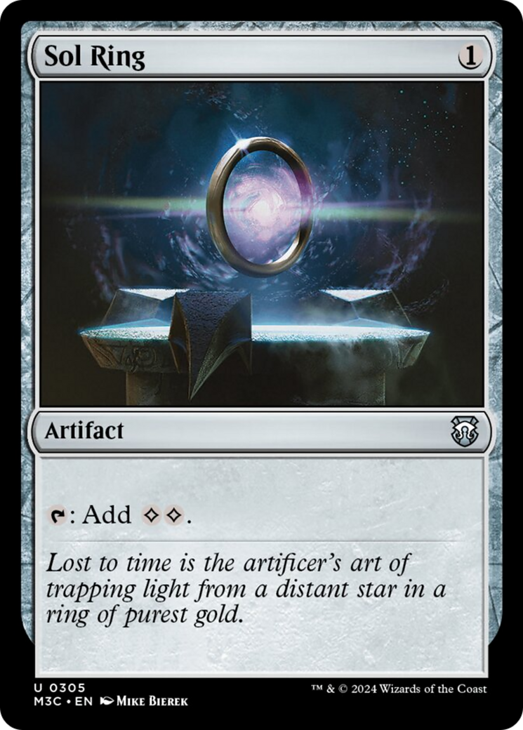 Sol Ring (Ripple Foil) [Modern Horizons 3 Commander] | I Want That Stuff Brandon