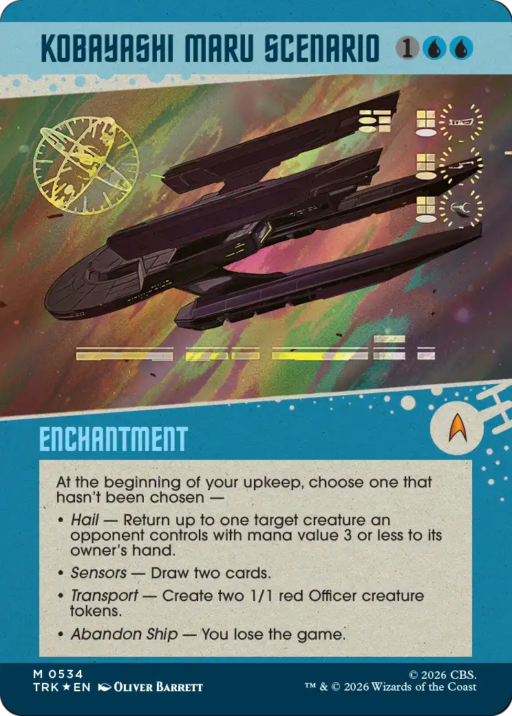 Kobayashi Maru Scenario (Showcase) (Surge Foil) [Star Trek] | I Want That Stuff Brandon