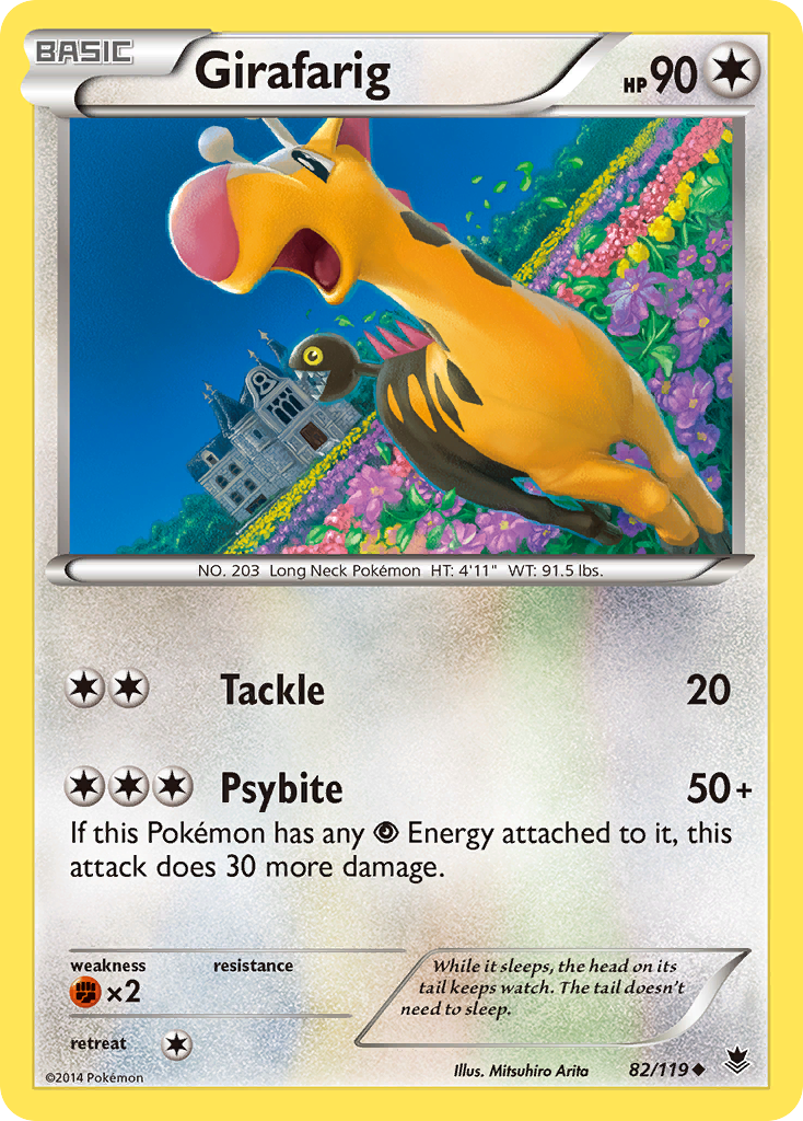 Girafarig (82/119) [XY: Phantom Forces] | I Want That Stuff Brandon