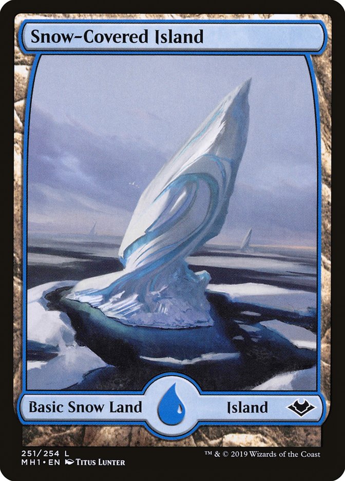 Snow-Covered Island [Modern Horizons] | I Want That Stuff Brandon