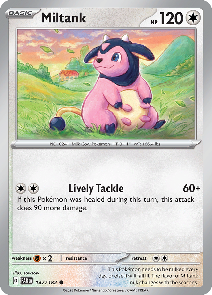 Miltank (147/182) [Scarlet & Violet: Paradox Rift] | I Want That Stuff Brandon