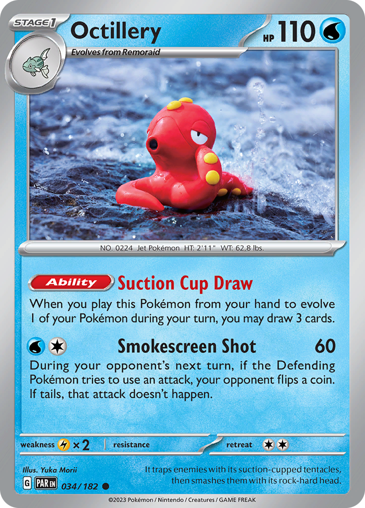 Octillery (034/182) [Scarlet & Violet: Paradox Rift] | I Want That Stuff Brandon