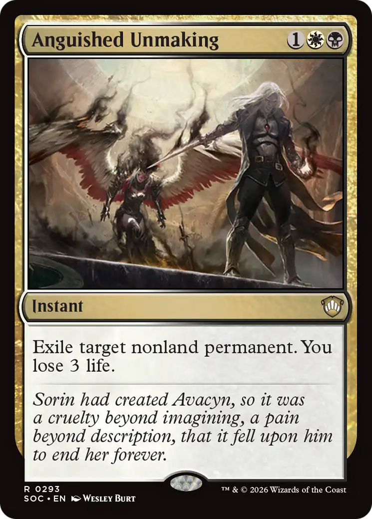 Anguished Unmaking [Secrets of Strixhaven Commander] | I Want That Stuff Brandon