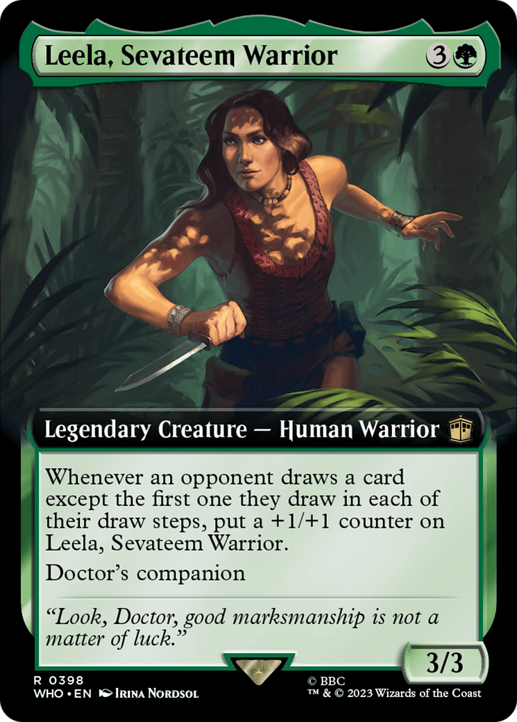 Leela, Sevateem Warrior (Extended Art) [Doctor Who] | I Want That Stuff Brandon