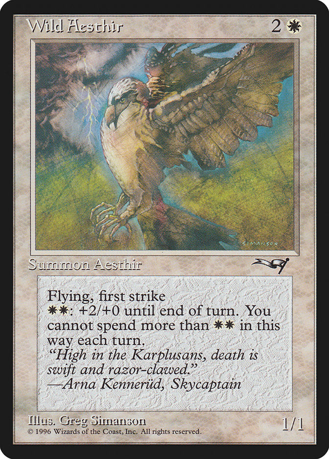 Wild Aesthir (Lightning Background) [Alliances] | I Want That Stuff Brandon