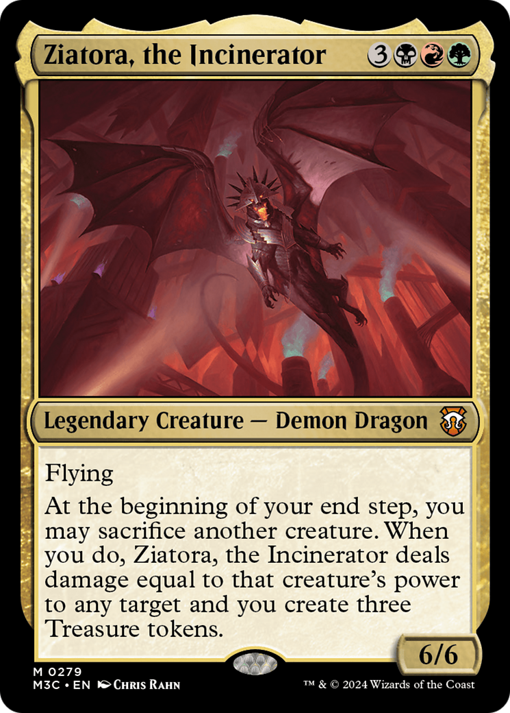 Ziatora, the Incinerator (Ripple Foil) [Modern Horizons 3 Commander] | I Want That Stuff Brandon