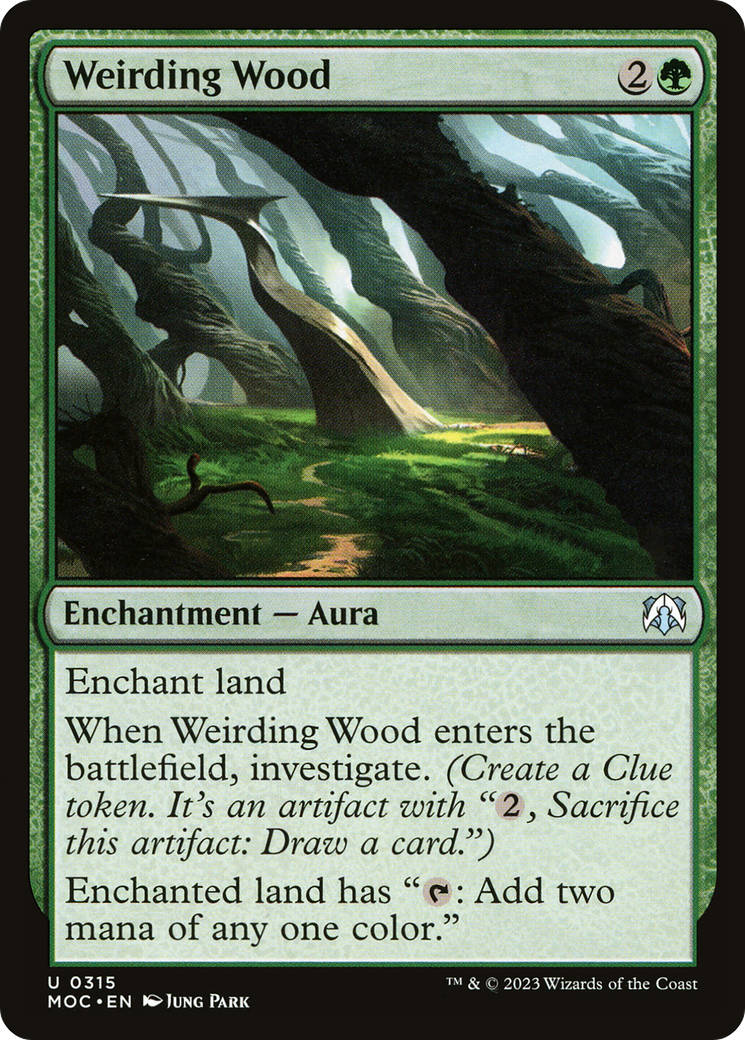 Weirding Wood [March of the Machine Commander] | I Want That Stuff Brandon