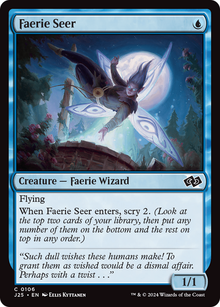 Faerie Seer [Foundations Jumpstart] | I Want That Stuff Brandon