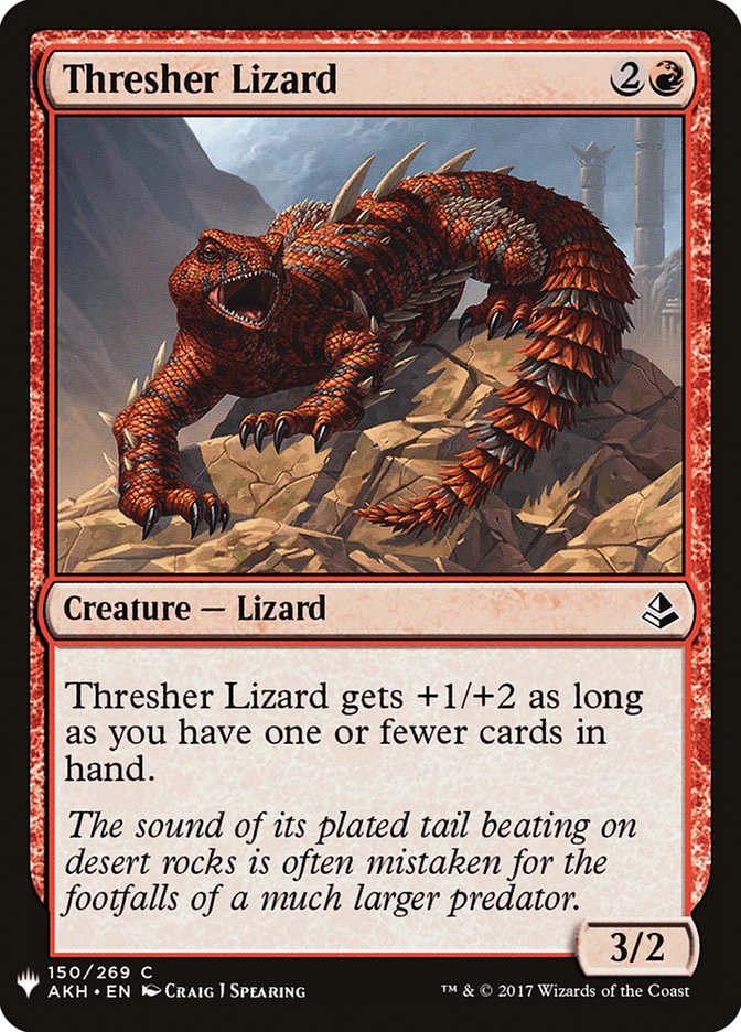 Thresher Lizard [Mystery Booster] | I Want That Stuff Brandon