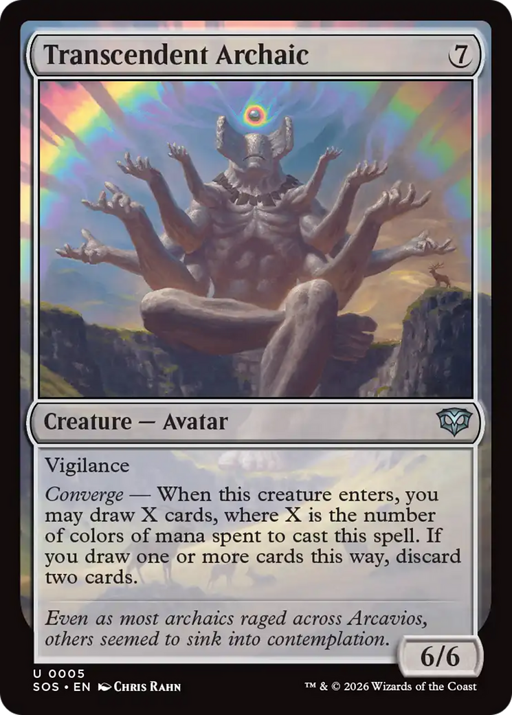 Transcendent Archaic [Secrets of Strixhaven] | I Want That Stuff Brandon
