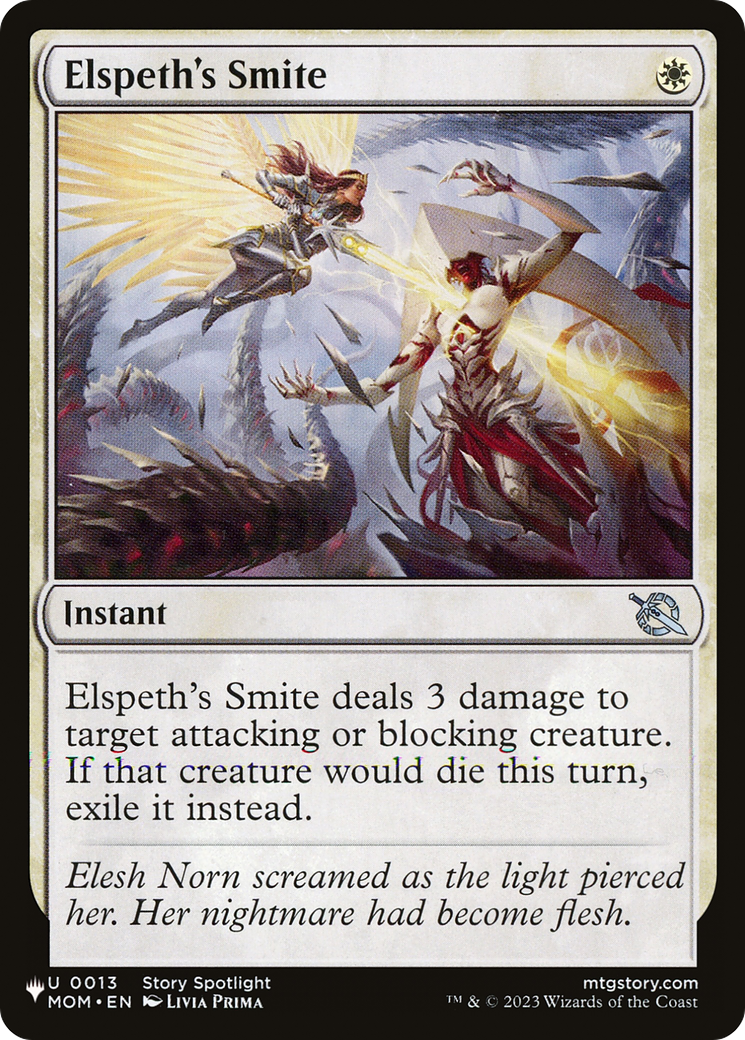 Elspeth's Smite [The List Reprints] | I Want That Stuff Brandon