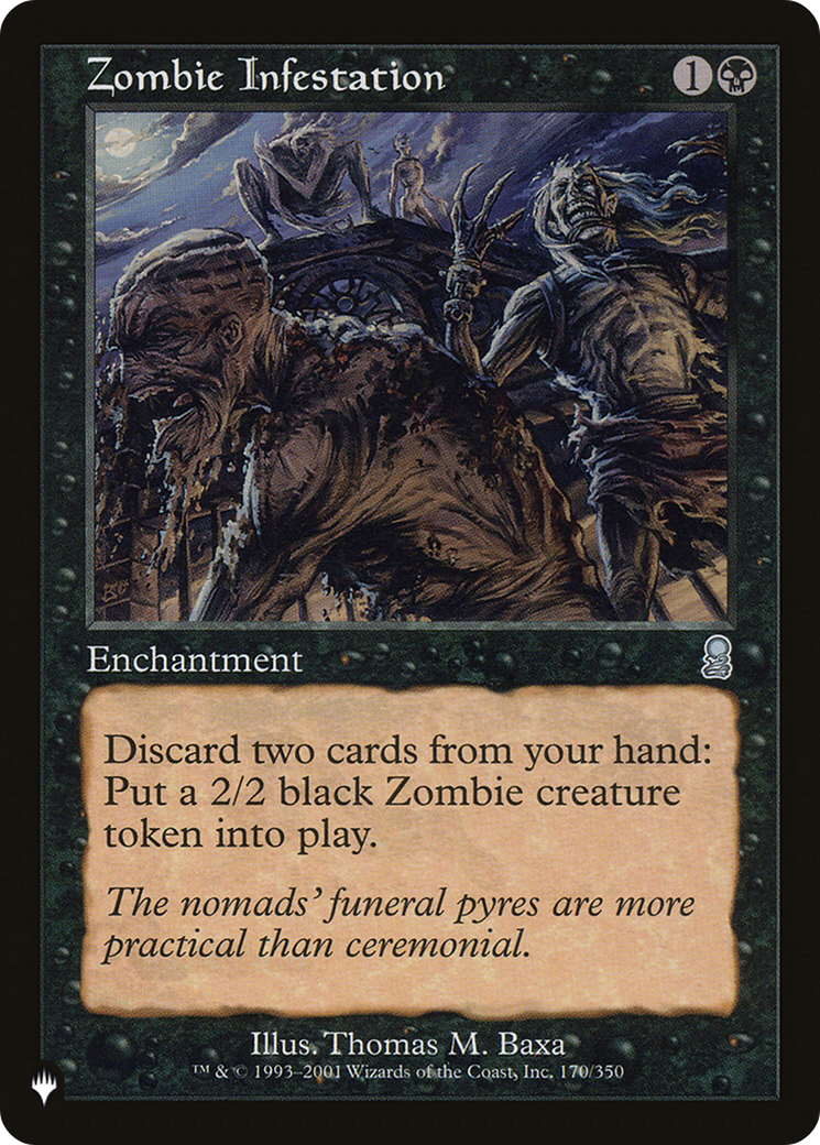 Zombie Infestation [The List Reprints] | I Want That Stuff Brandon