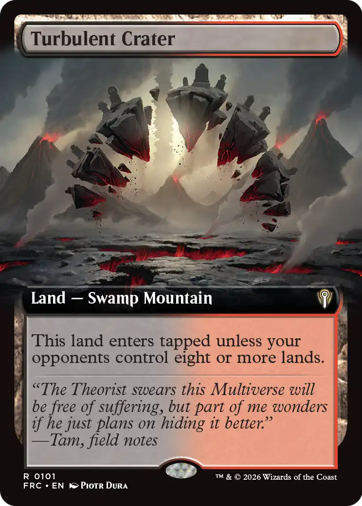 Turbulent Crater (Extended Art) [Reality Fracture Commander] | I Want That Stuff Brandon