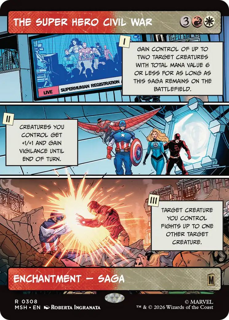 The Super Hero Civil War (Borderless) [Marvel Super Heroes] | I Want That Stuff Brandon