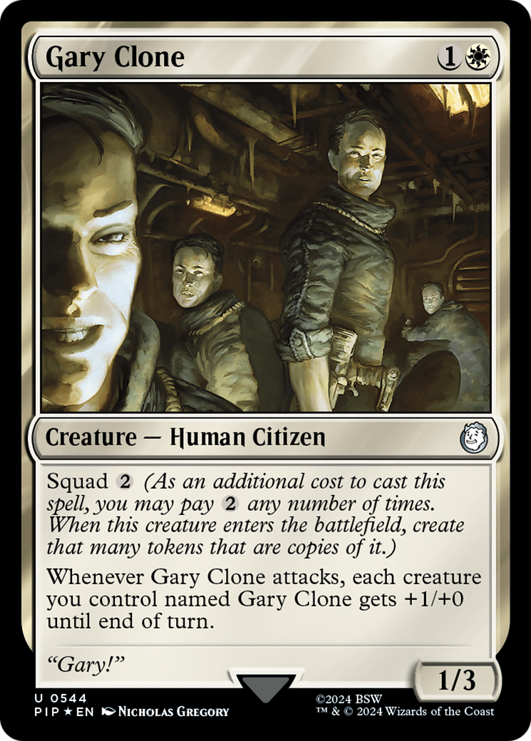 Gary Clone (Surge Foil) [Fallout] | I Want That Stuff Brandon