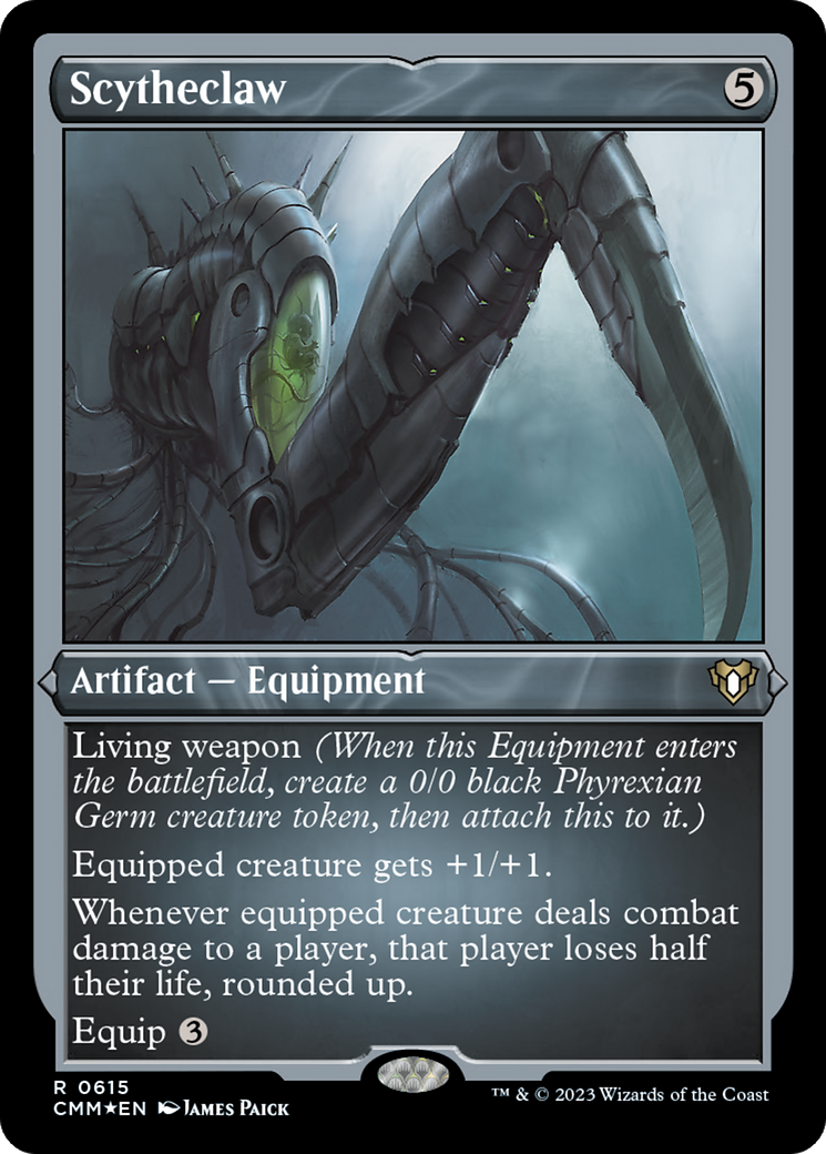 Scytheclaw (Foil Etched) [Commander Masters] | I Want That Stuff Brandon