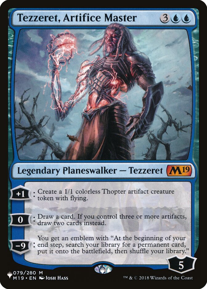 Tezzeret, Artifice Master [The List] | I Want That Stuff Brandon