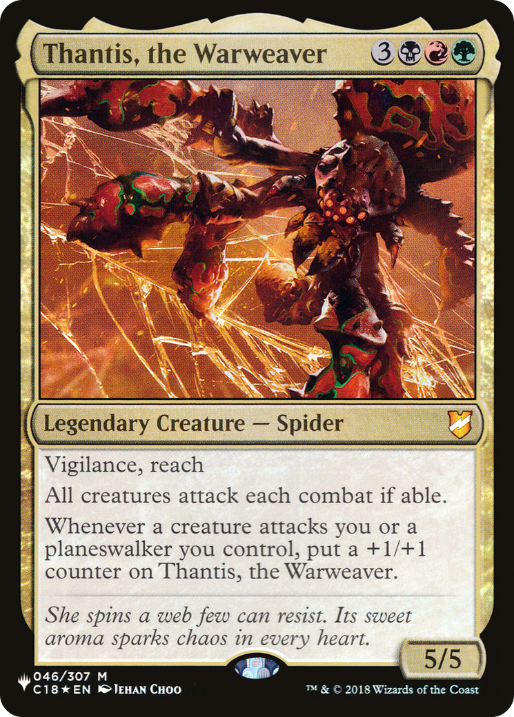 Thantis, the Warweaver [The List Reprints] | I Want That Stuff Brandon