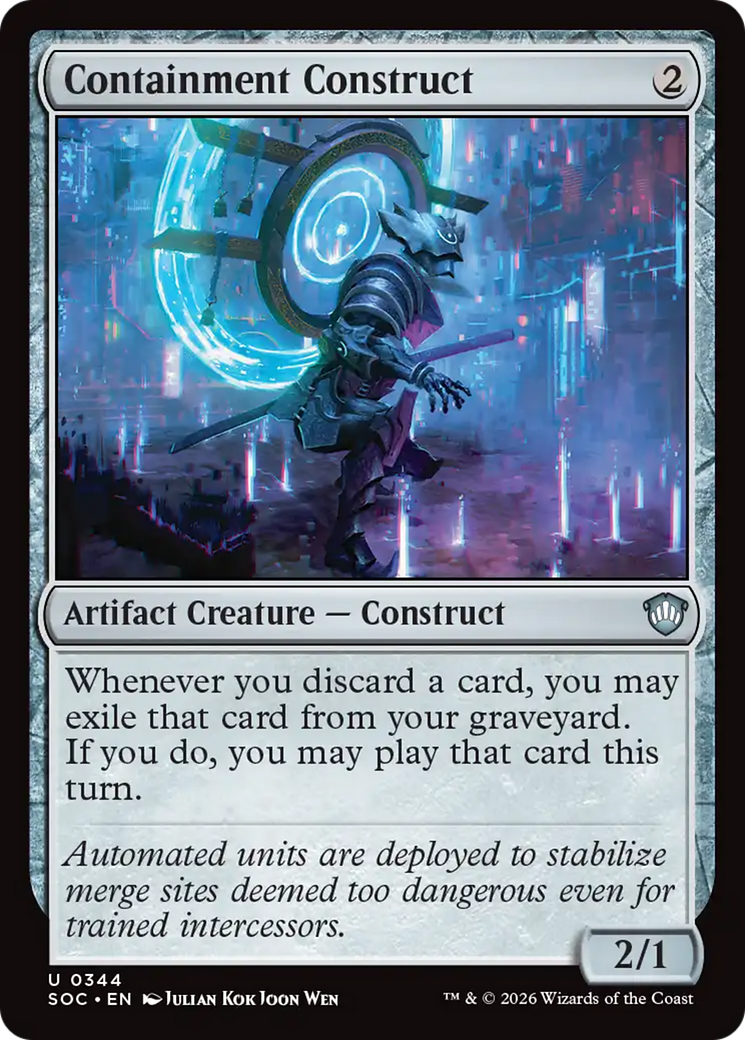 Containment Construct [Secrets of Strixhaven Commander] | I Want That Stuff Brandon