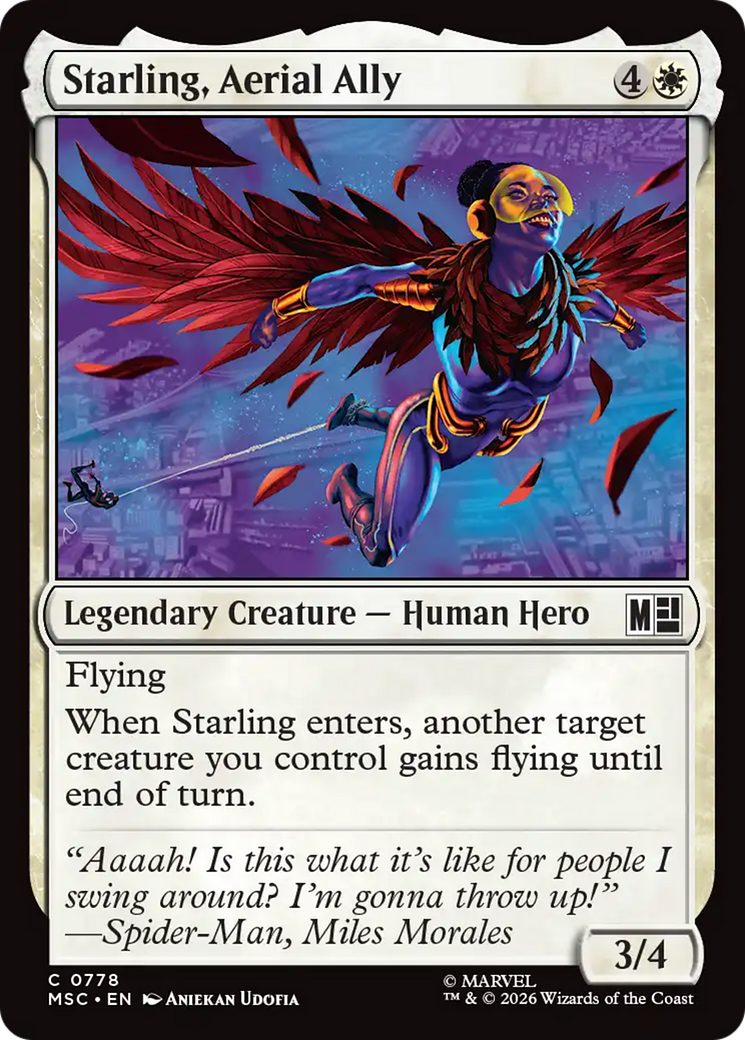 Starling, Aerial Ally [Marvel Super Heroes Commander] | I Want That Stuff Brandon