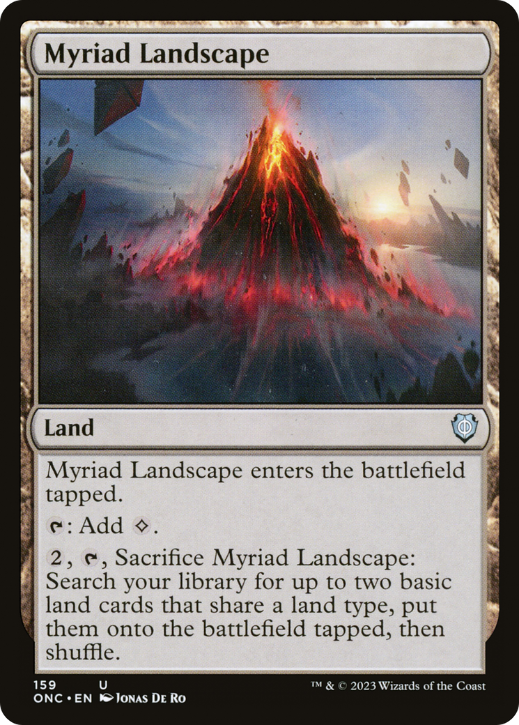 Myriad Landscape [Phyrexia: All Will Be One Commander] | I Want That Stuff Brandon