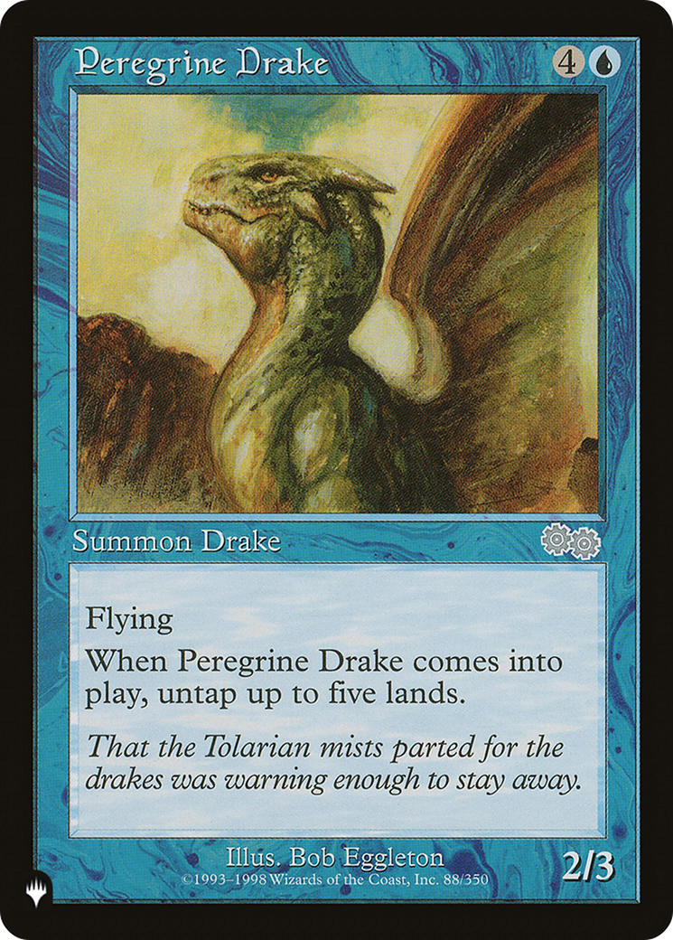 Peregrine Drake [The List Reprints] | I Want That Stuff Brandon