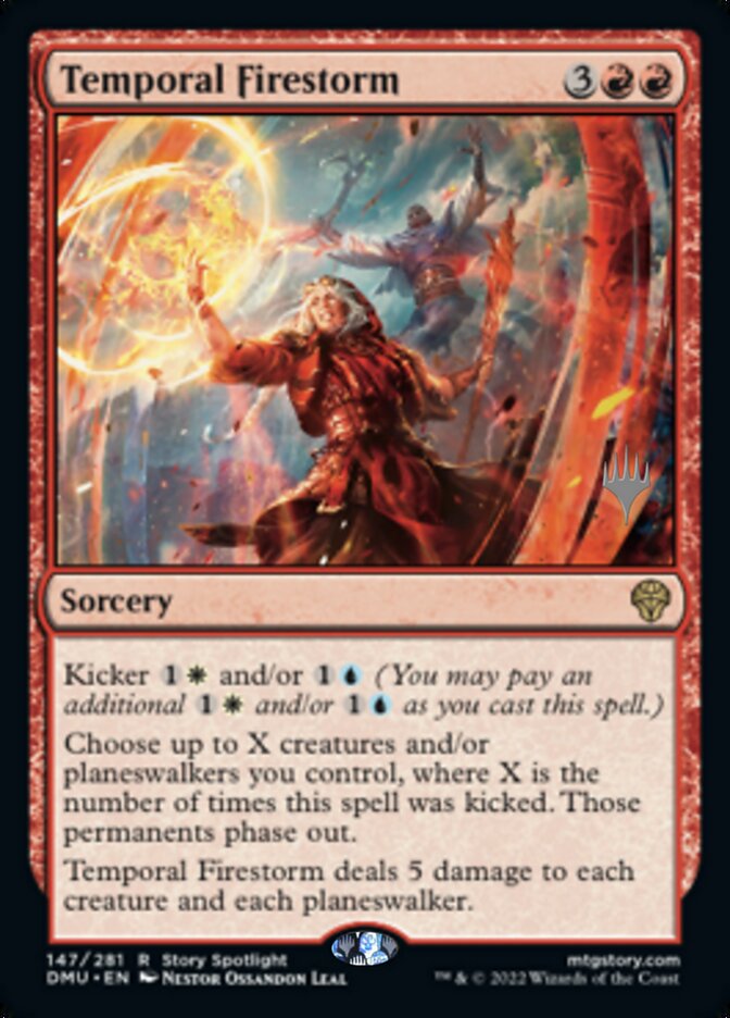 Temporal Firestorm (Promo Pack) [Dominaria United Promos] | I Want That Stuff Brandon