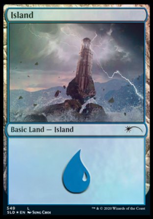 Island (Wizards) (549) [Secret Lair Drop Promos] | I Want That Stuff Brandon