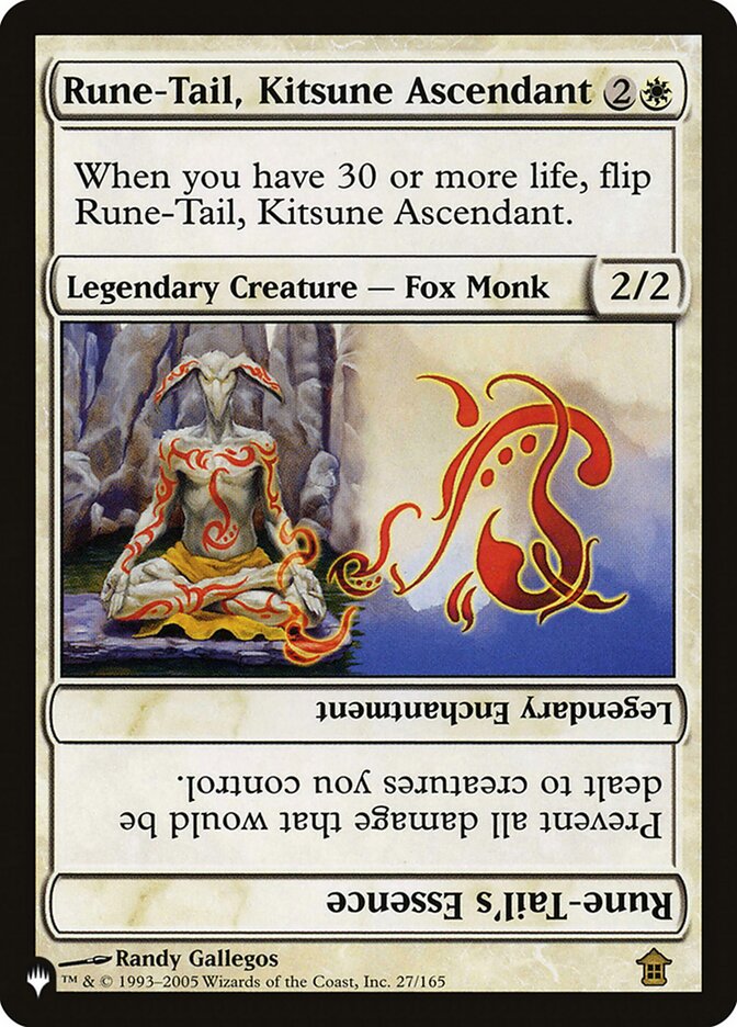 Rune-Tail, Kitsune Ascendant // Rune-Tail's Essence [The List] | I Want That Stuff Brandon