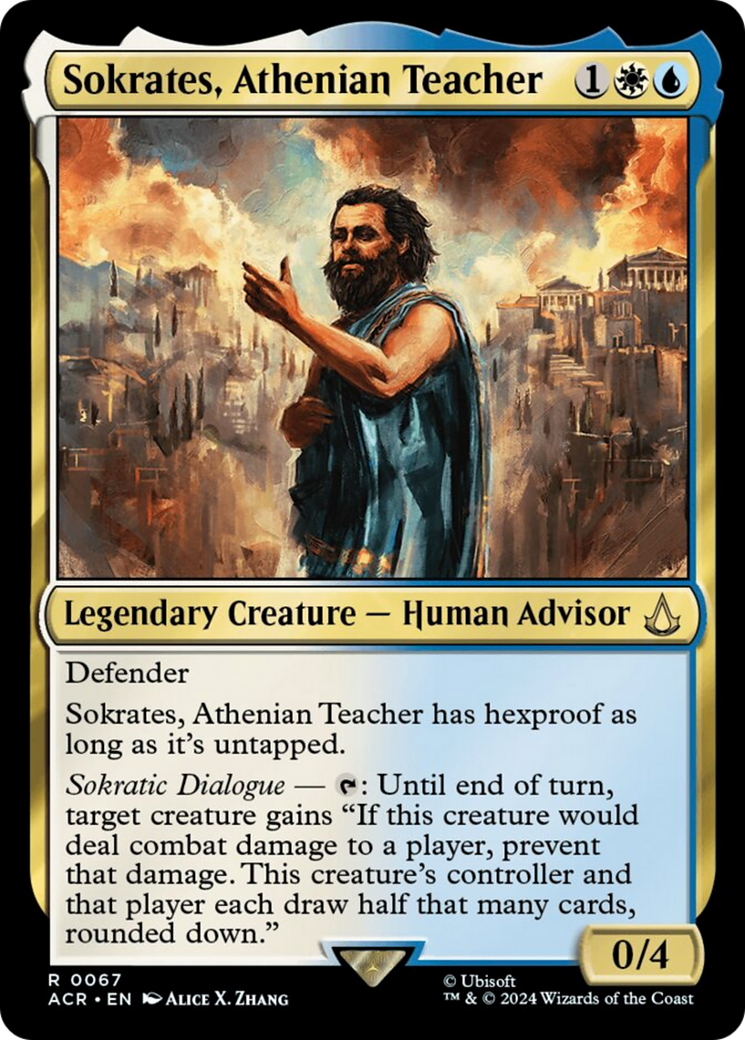 Sokrates, Athenian Teacher [Assassin's Creed] | I Want That Stuff Brandon