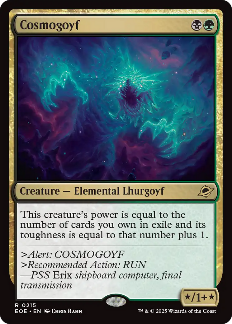Cosmogoyf [Edge of Eternities] | I Want That Stuff Brandon