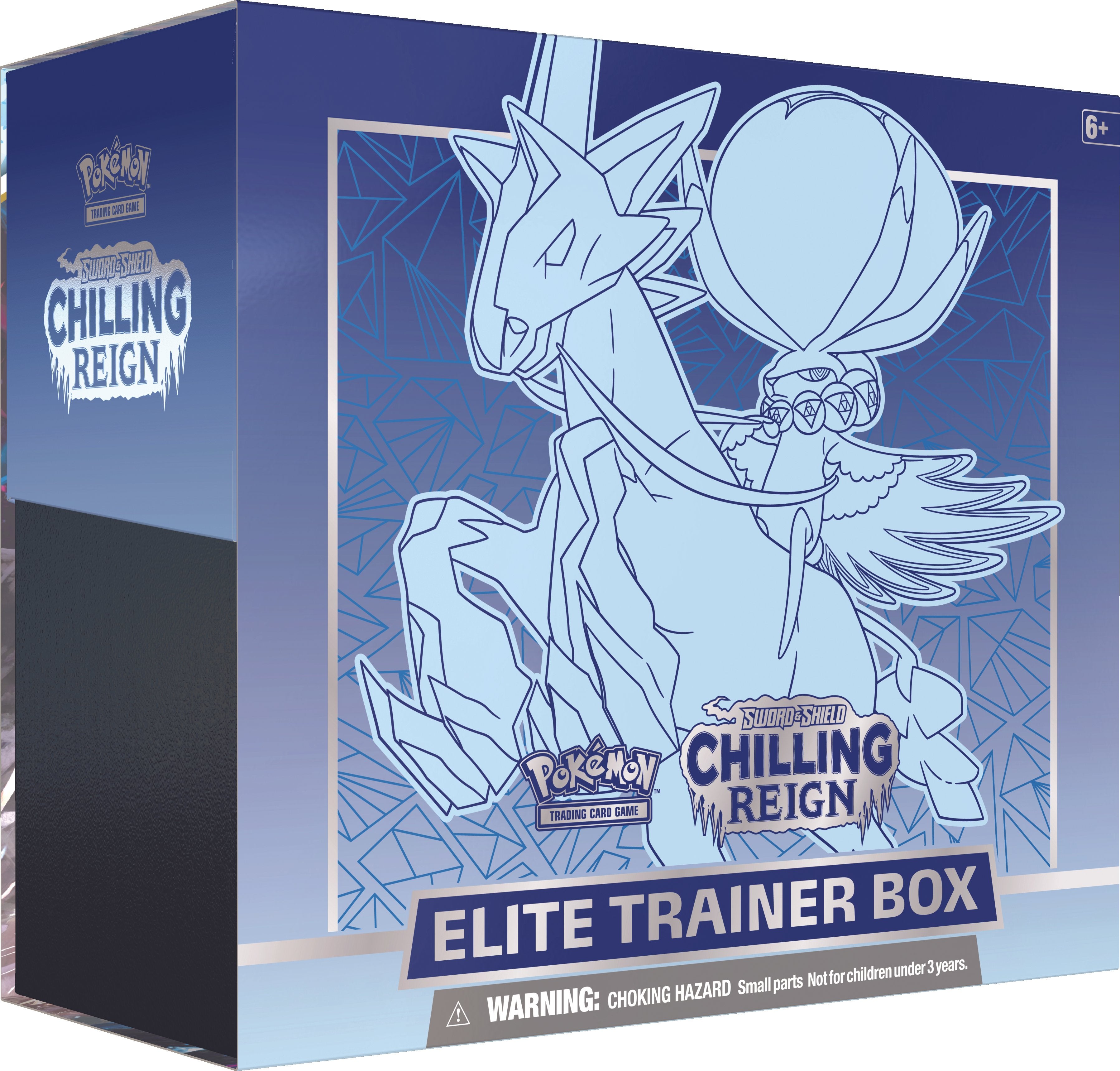Sword & Shield: Chilling Reign - Elite Trainer Box (Ice Rider Calyrex) | I Want That Stuff Brandon