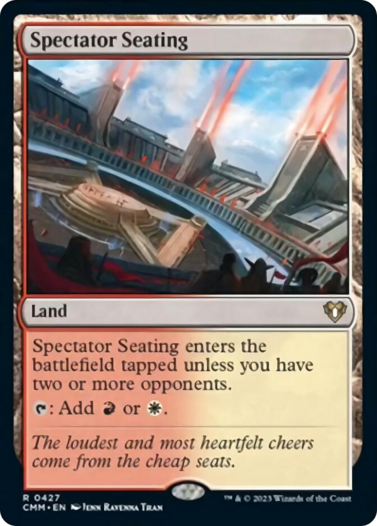 Spectator Seating [Commander Masters] | I Want That Stuff Brandon