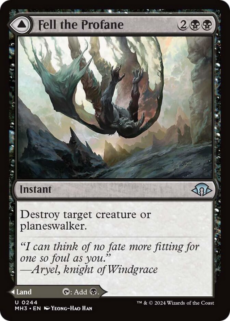 Fell the Profane // Fell Mire [Modern Horizons 3] | I Want That Stuff Brandon