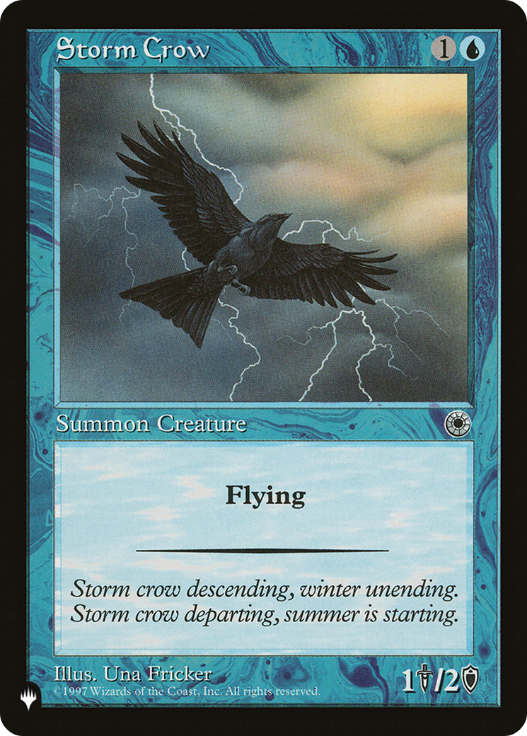 Storm Crow (POR) [The List Reprints] | I Want That Stuff Brandon