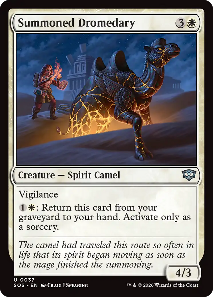 Summoned Dromedary [Secrets of Strixhaven] | I Want That Stuff Brandon