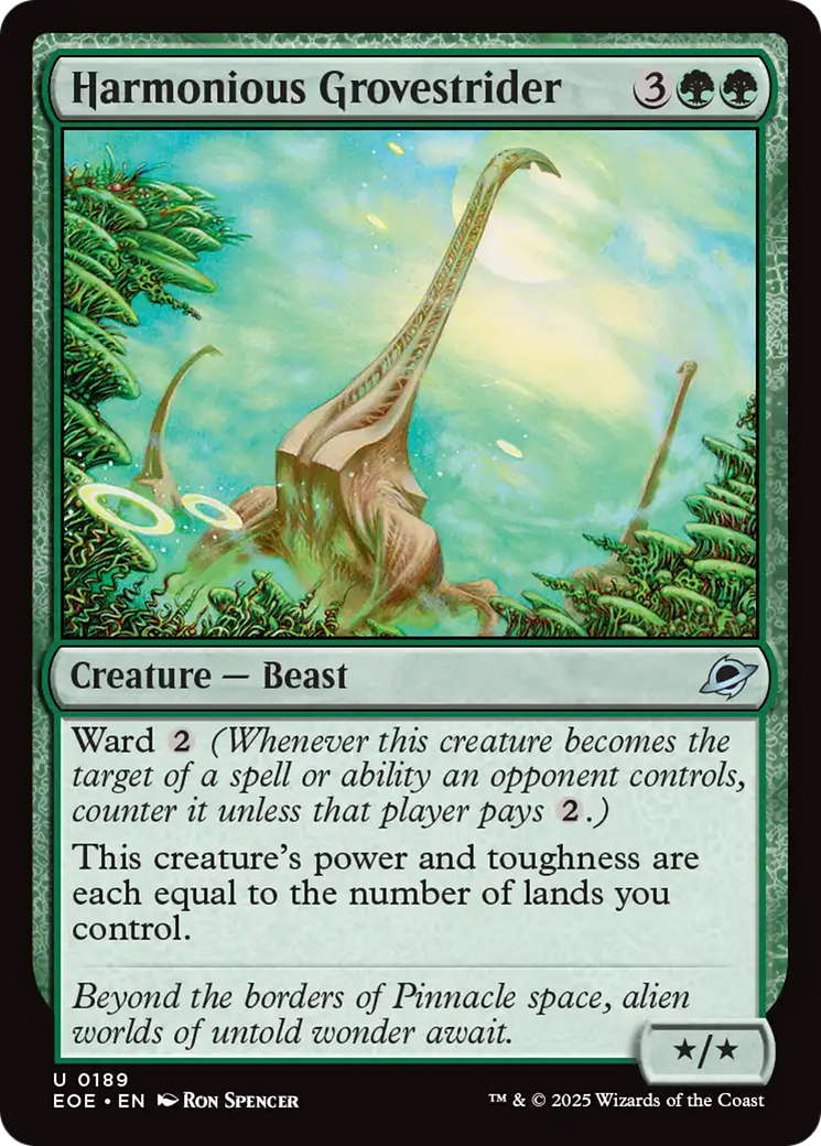 Harmonious Grovestrider [Edge of Eternities] | I Want That Stuff Brandon
