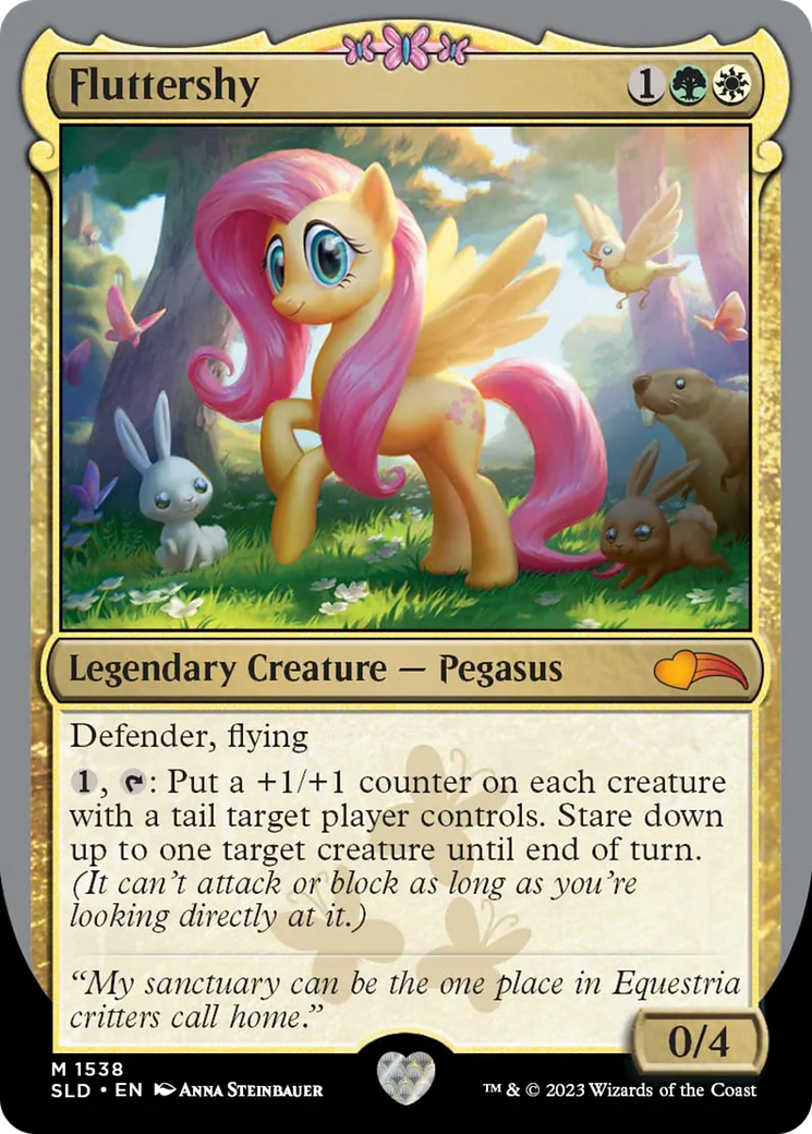 Fluttershy [Secret Lair Drop Series] | I Want That Stuff Brandon