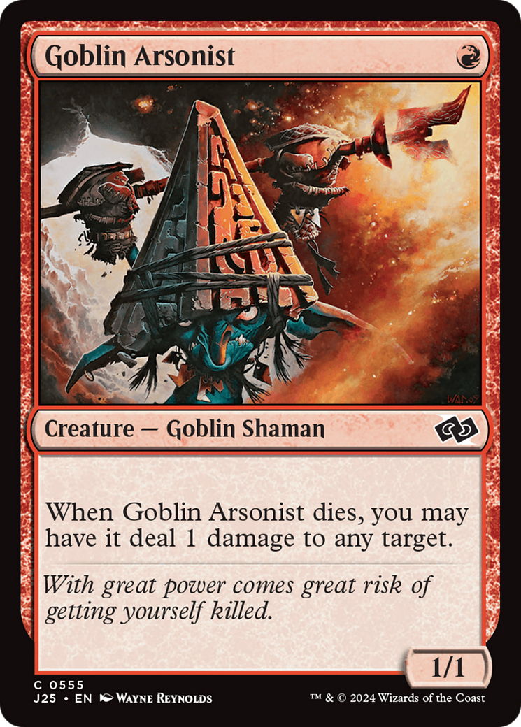 Goblin Arsonist [Foundations Jumpstart] | I Want That Stuff Brandon