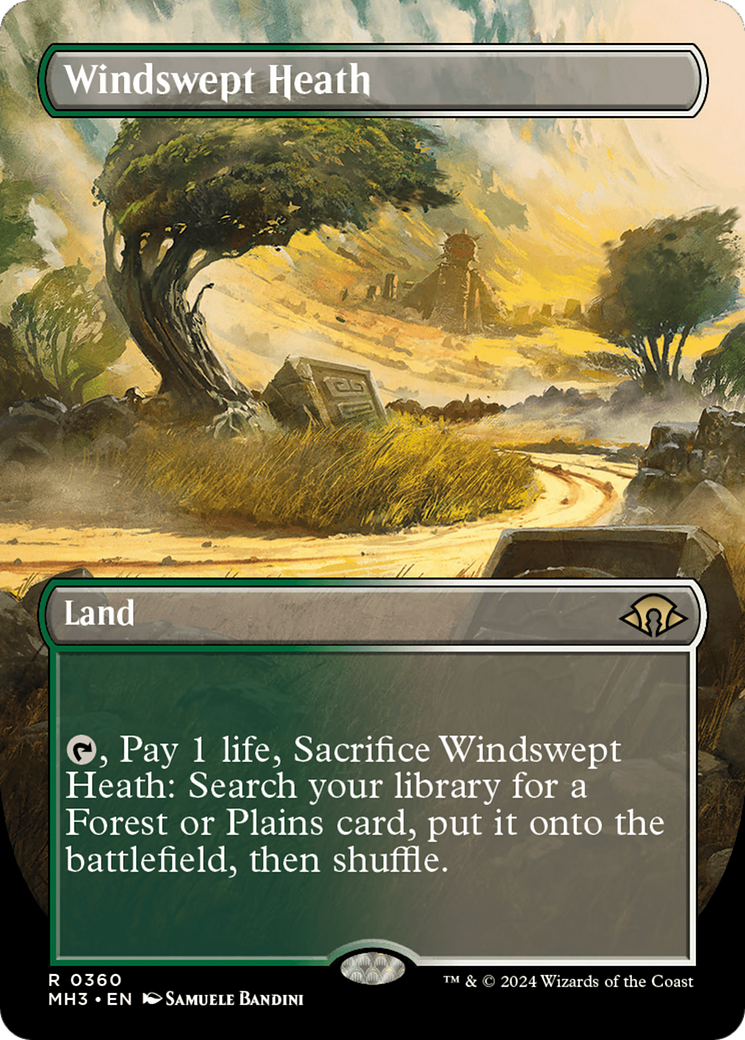 Windswept Heath (Borderless) [Modern Horizons 3] | I Want That Stuff Brandon