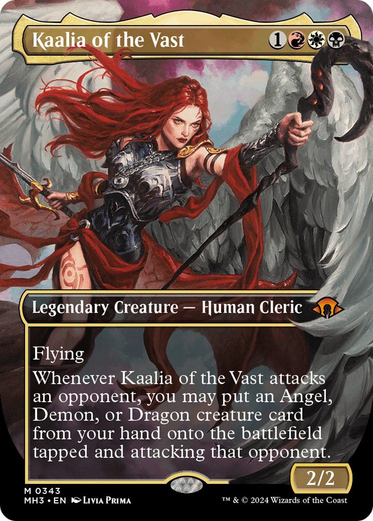 Kaalia of the Vast (Borderless) (0343) [Modern Horizons 3] | I Want That Stuff Brandon