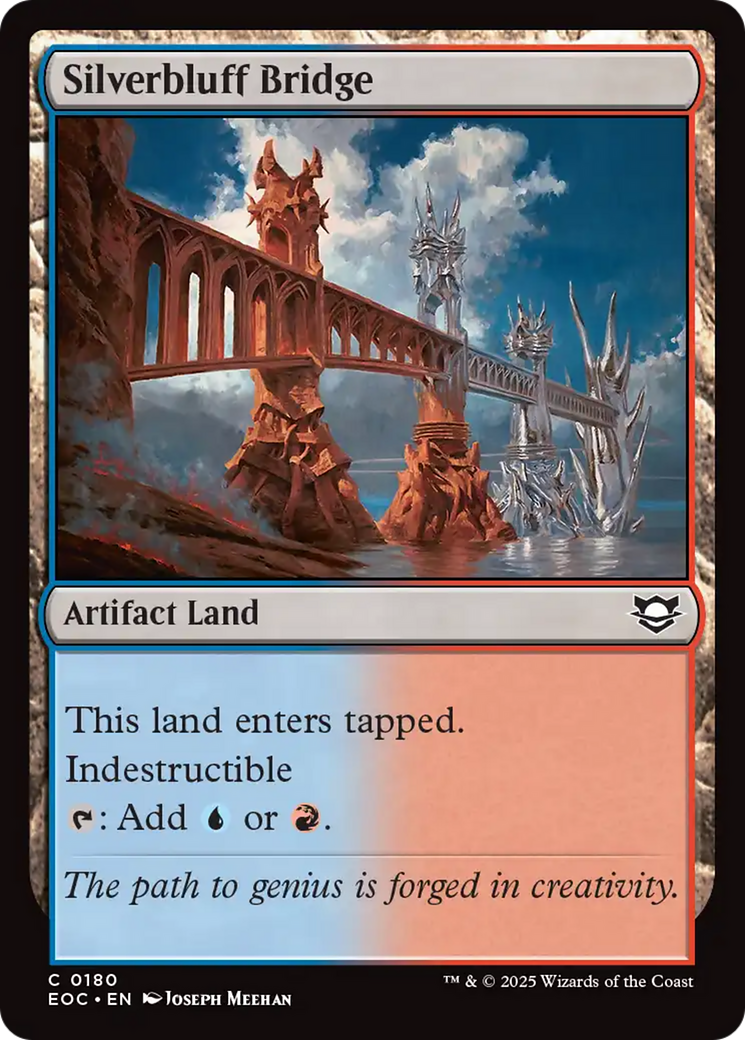Silverbluff Bridge [Edge of Eternities Commander] | I Want That Stuff Brandon
