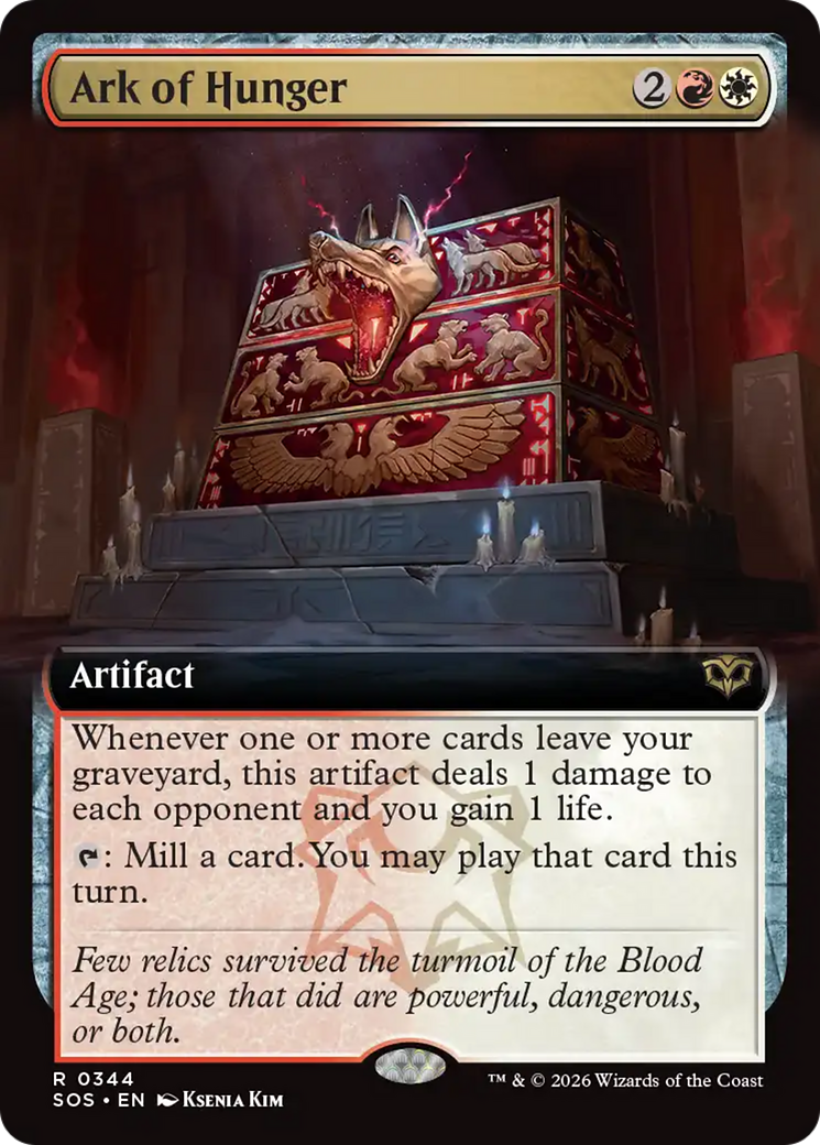 Ark of Hunger (Extended Art) [Secrets of Strixhaven] | I Want That Stuff Brandon